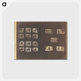 アートポストカード-Running. Walking. Running
 - エドワード マイブリッジ Postcard.
