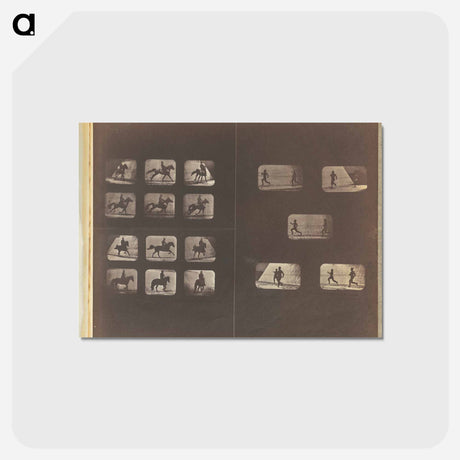 アートポストカード-Running. Walking. Running
 - エドワード マイブリッジ Postcard.