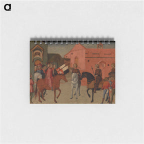 アートメモ帳-Sienese Government Officials Receiving an Embassy
 - バーンズ・コレクション Memo.