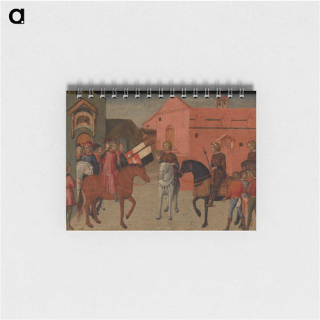 アートメモ帳-Sienese Government Officials Receiving an Embassy
 - バーンズ・コレクション Memo.