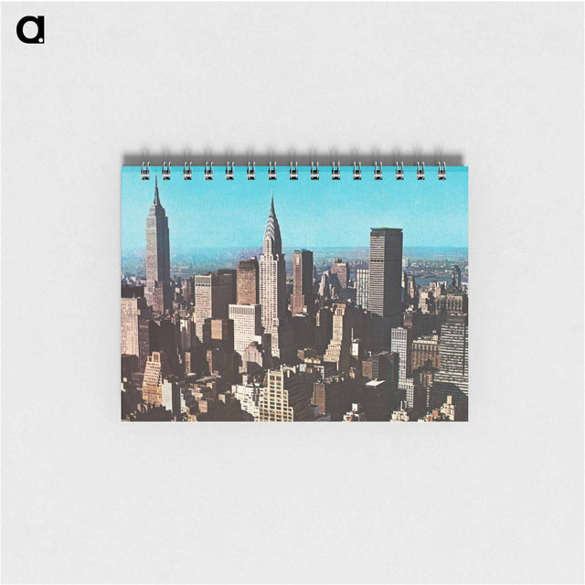 アートメモ帳-Manhattan Skyline
 - ボストン公共図書館 Memo.