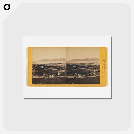 アートポストカード-Golden Gate from Pacific Heights
 - エドワード マイブリッジ Postcard.