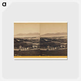 アートポストカード-Golden Gate from Pacific Heights
 - エドワード マイブリッジ Postcard.