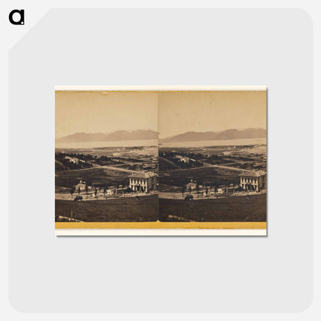 アートポストカード-Golden Gate from Pacific Heights
 - エドワード マイブリッジ Postcard.