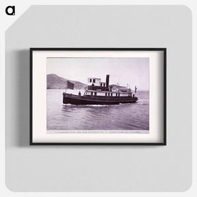アートポスター-U.S. Quarantine Station, Angel Island, San Francisco Bay, California
 - 国立医学図書館 Poster.