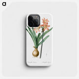 Amaryllis Belladonna - ピエール ジョゼフ ルドゥーテ Phone Case.