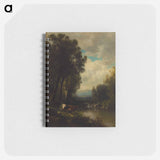 アートメモ帳-Cattle on the River
 - セントルイス美術館 Memo.