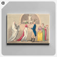 アートパネル-Modern Marriage A La Mode Sweet Fruits of the Third Honey Moon!!
 - イェール大学アートギャラリー Canvas.