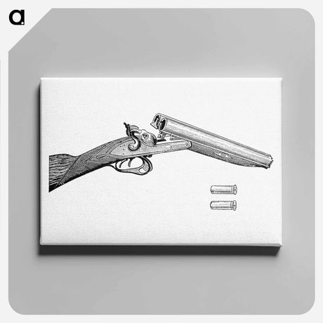 アートパネル-Shot Gun
 - 大英図書館 Canvas.