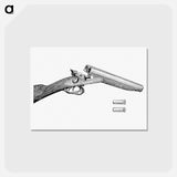 アートポストカード-Shot Gun
 - 大英図書館 Postcard.