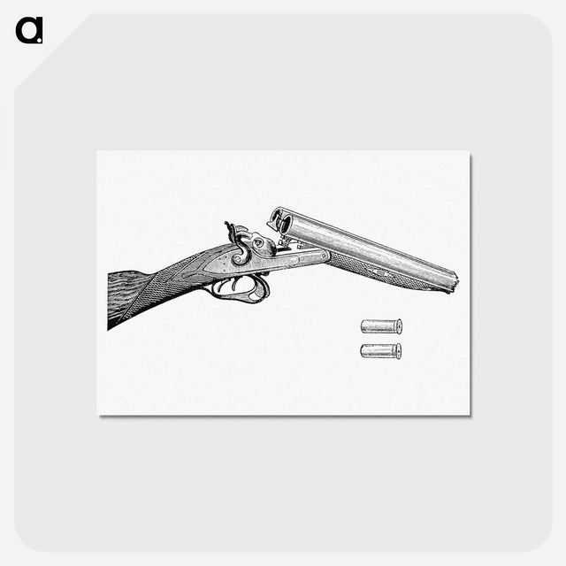 アートポストカード-Shot Gun
 - 大英図書館 Postcard.