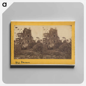 アートパネル-Old Panama. Watch Tower.
 - エドワード マイブリッジ Canvas.