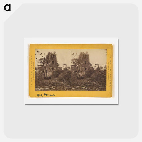 アートポストカード-Old Panama. Watch Tower.
 - エドワード マイブリッジ Postcard.