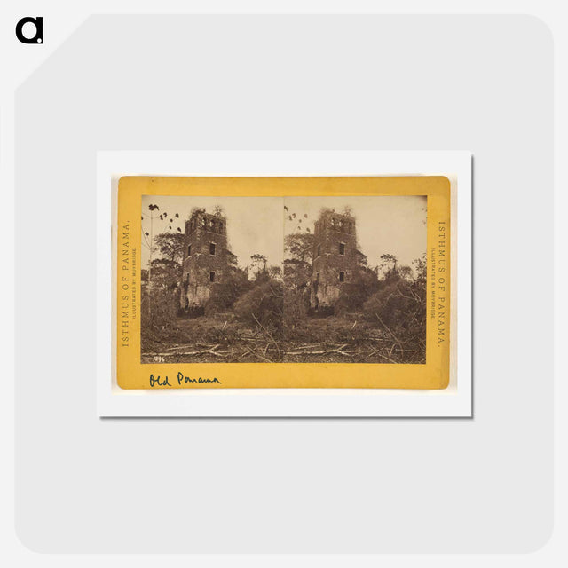 アートポストカード-Old Panama. Watch Tower.
 - エドワード マイブリッジ Postcard.