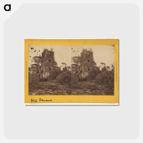 アートポストカード-Old Panama. Watch Tower.
 - エドワード マイブリッジ Postcard.