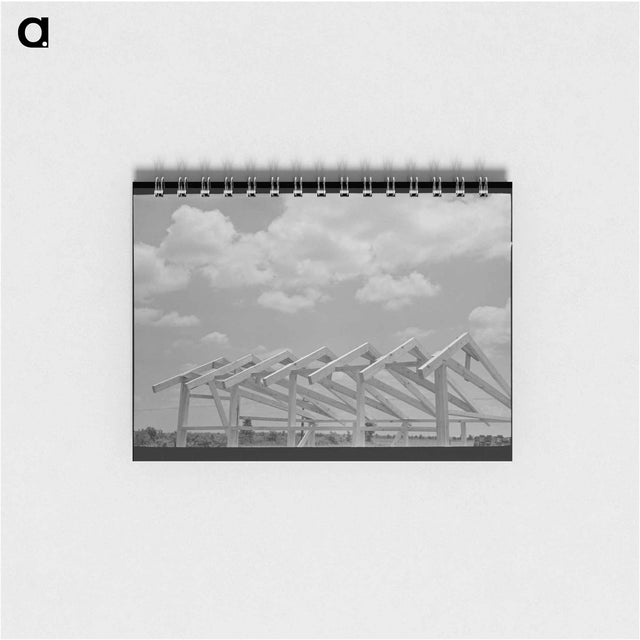 アートメモ帳-Day Laborer and Tractor
 - ラッセル リー Memo.