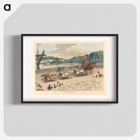 アートポスター-Stage Coach with the News of Peace
 - イェール大学アートギャラリー Poster.