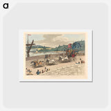 アートポストカード-Stage Coach with the News of Peace
 - イェール大学アートギャラリー Postcard.