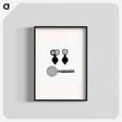 アートポスター-Magnifying Set Illustration
 - 大英図書館 Poster.