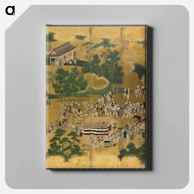 アートパネル-Horse Race at the Kamo Shrine
 - クリーブランド美術館 Canvas.