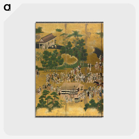 アートポストカード-Horse Race at the Kamo Shrine
 - クリーブランド美術館 Postcard.