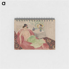 アートメモ帳-The Red Couch - アンリ マティス Memo.