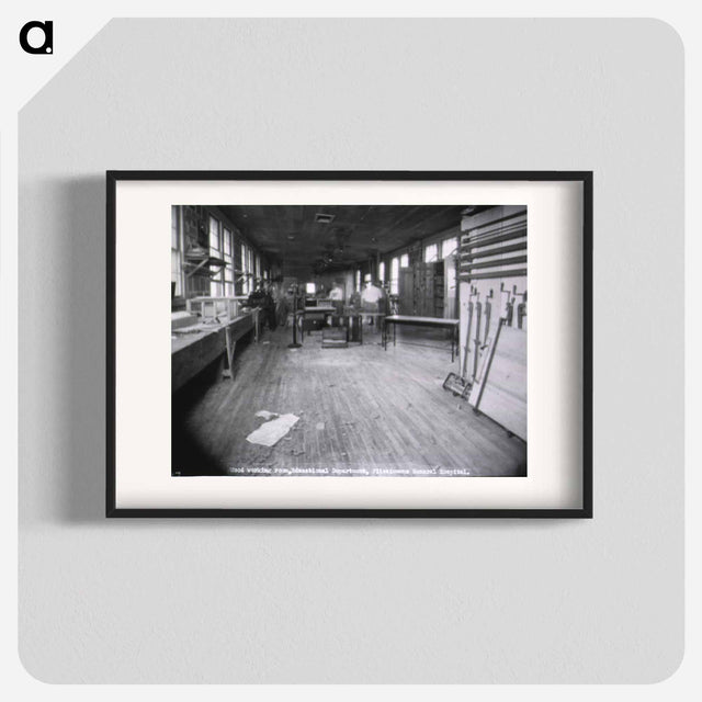 アートポスター-Woodworking Room, Fitzsimons General Hospital
 - 国立医学図書館 Poster.