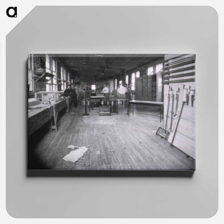 アートパネル-Woodworking Room, Fitzsimons General Hospital
 - 国立医学図書館 Canvas.