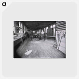 アートポストカード-Woodworking Room, Fitzsimons General Hospital
 - 国立医学図書館 Postcard.