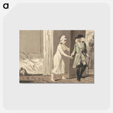 アートポストカード-The Cuckold Departs for the Hunt
 - イェール大学アートギャラリー Postcard.