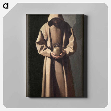 アートパネル-St. Francis Contemplating a Skull
 - セントルイス美術館 Canvas.