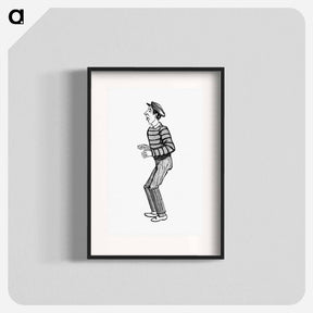 アートポスター-The Australian Cricket Player
 - 大英図書館 Poster.