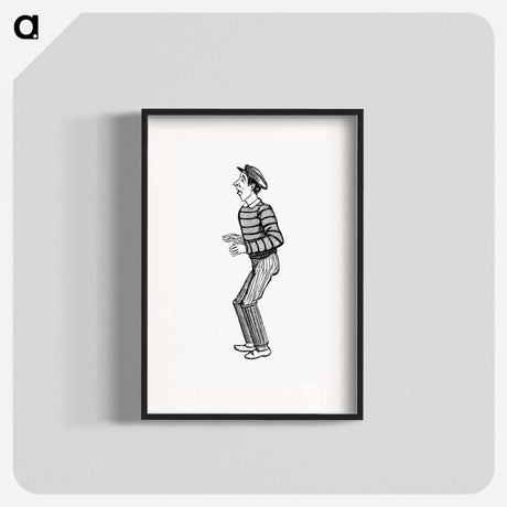 アートポスター-The Australian Cricket Player
 - 大英図書館 Poster.