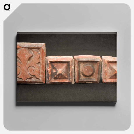 アートパネル-Bricks from the Old Red Brick
 - 国立医学図書館 Canvas.