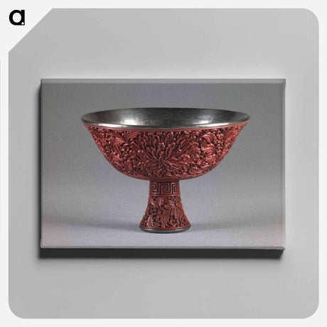 アートパネル-Stem Cup with Chrysanthemums
 - セントルイス美術館 Canvas.