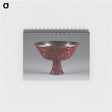 アートメモ帳-Stem Cup with Chrysanthemums
 - セントルイス美術館 Memo.