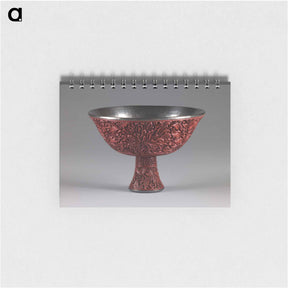 アートメモ帳-Stem Cup with Chrysanthemums
 - セントルイス美術館 Memo.
