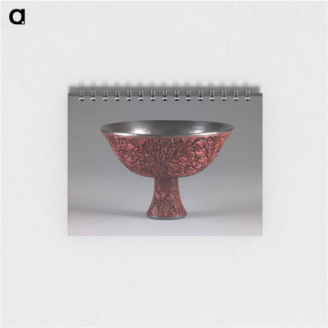 アートメモ帳-Stem Cup with Chrysanthemums
 - セントルイス美術館 Memo.