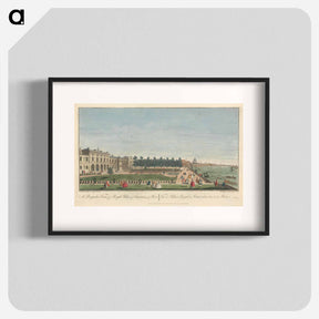 アートポスター-A Perspective of ye Royal Palace of Somerset next ye River
 - イェール大学アートギャラリー Poster.