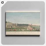 アートパネル-A Perspective of ye Royal Palace of Somerset next ye River
 - イェール大学アートギャラリー Canvas.