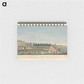 アートメモ帳-A Perspective of ye Royal Palace of Somerset next ye River
 - イェール大学アートギャラリー Memo.