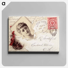 アートパネル-Pearline Trade Card
 - ボストン公共図書館 Canvas.