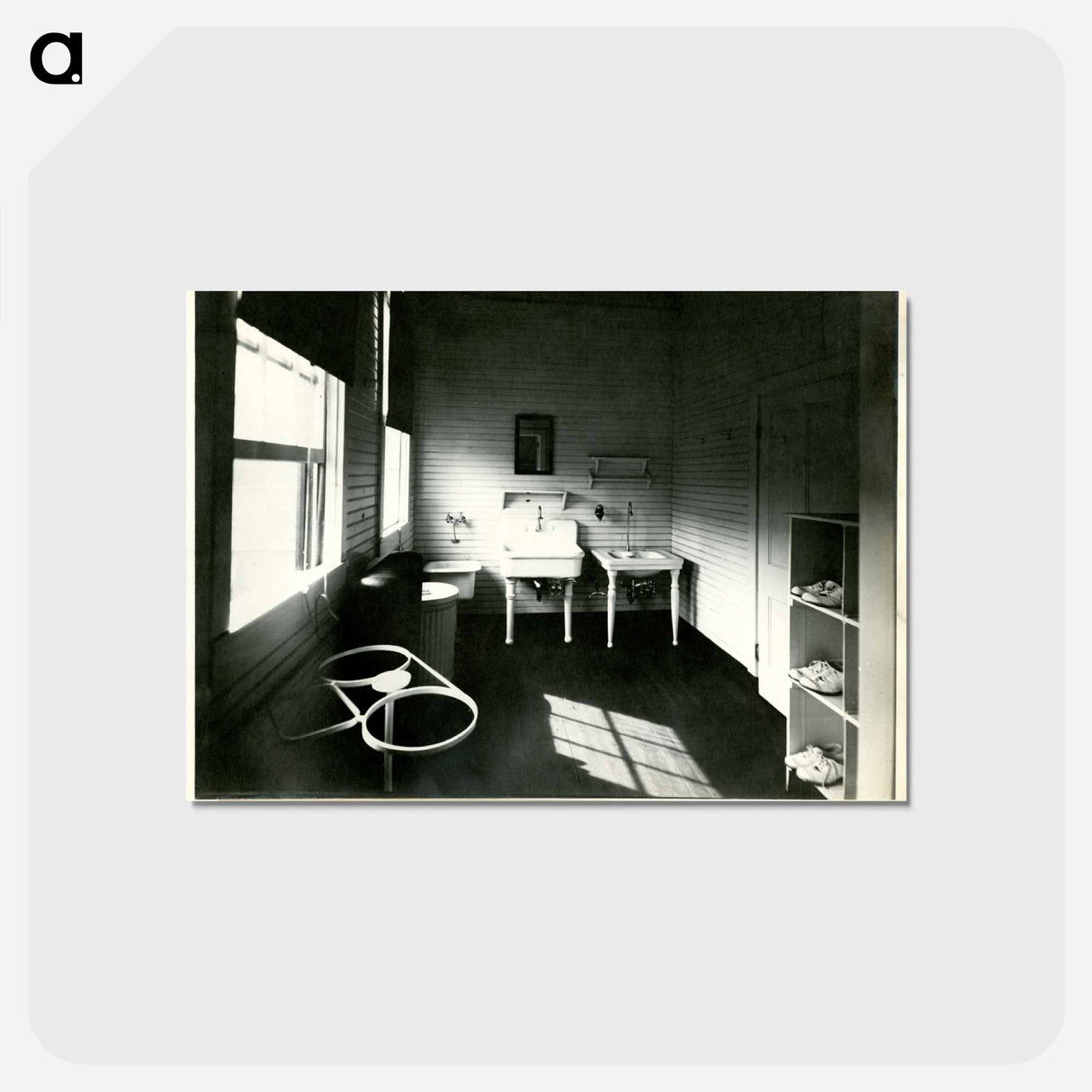 アートポストカード-Surgeons' Wash and Dressing-room, Ear, Nose and Throat Service
 - 国立医学図書館 Postcard.