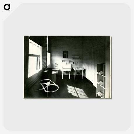 アートポストカード-Surgeons' Wash and Dressing-room, Ear, Nose and Throat Service
 - 国立医学図書館 Postcard.