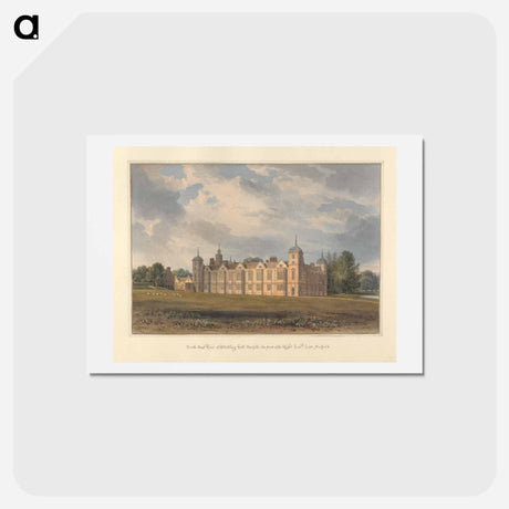 アートポストカード-North East View of Blickling Hall, Norfolk; the Seat of the Right Hon'ble Lord Suffield
 - イェール大学アートギャラリー Postcard.