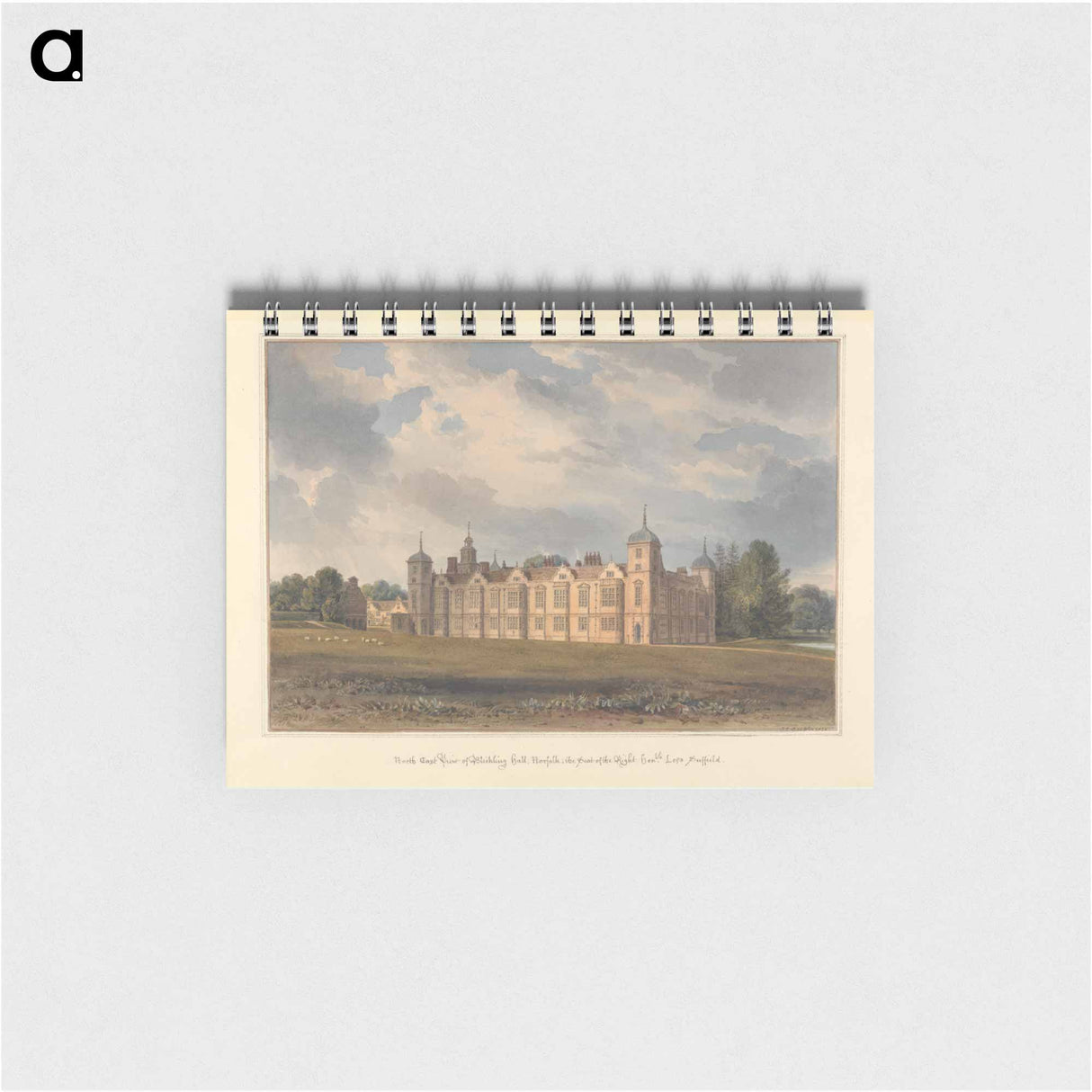 アートメモ帳-North East View of Blickling Hall, Norfolk; the Seat of the Right Hon'ble Lord Suffield
 - イェール大学アートギャラリー Memo.