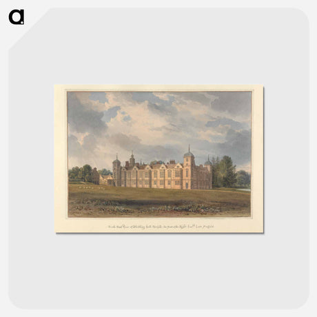 アートポストカード-North East View of Blickling Hall, Norfolk; the Seat of the Right Hon'ble Lord Suffield
 - イェール大学アートギャラリー Postcard.