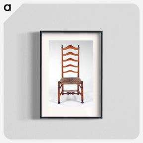 アートポスター-Ladder-Back Side Chair
 - バーンズ・コレクション Poster.