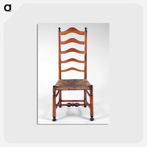 アートポストカード-Ladder-Back Side Chair
 - バーンズ・コレクション Postcard.