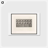 アートポストカード-Man on Horse
 - エドワード マイブリッジ Postcard.